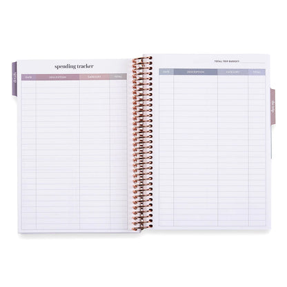 A5 Travel Journal Vacation Planner - Collage