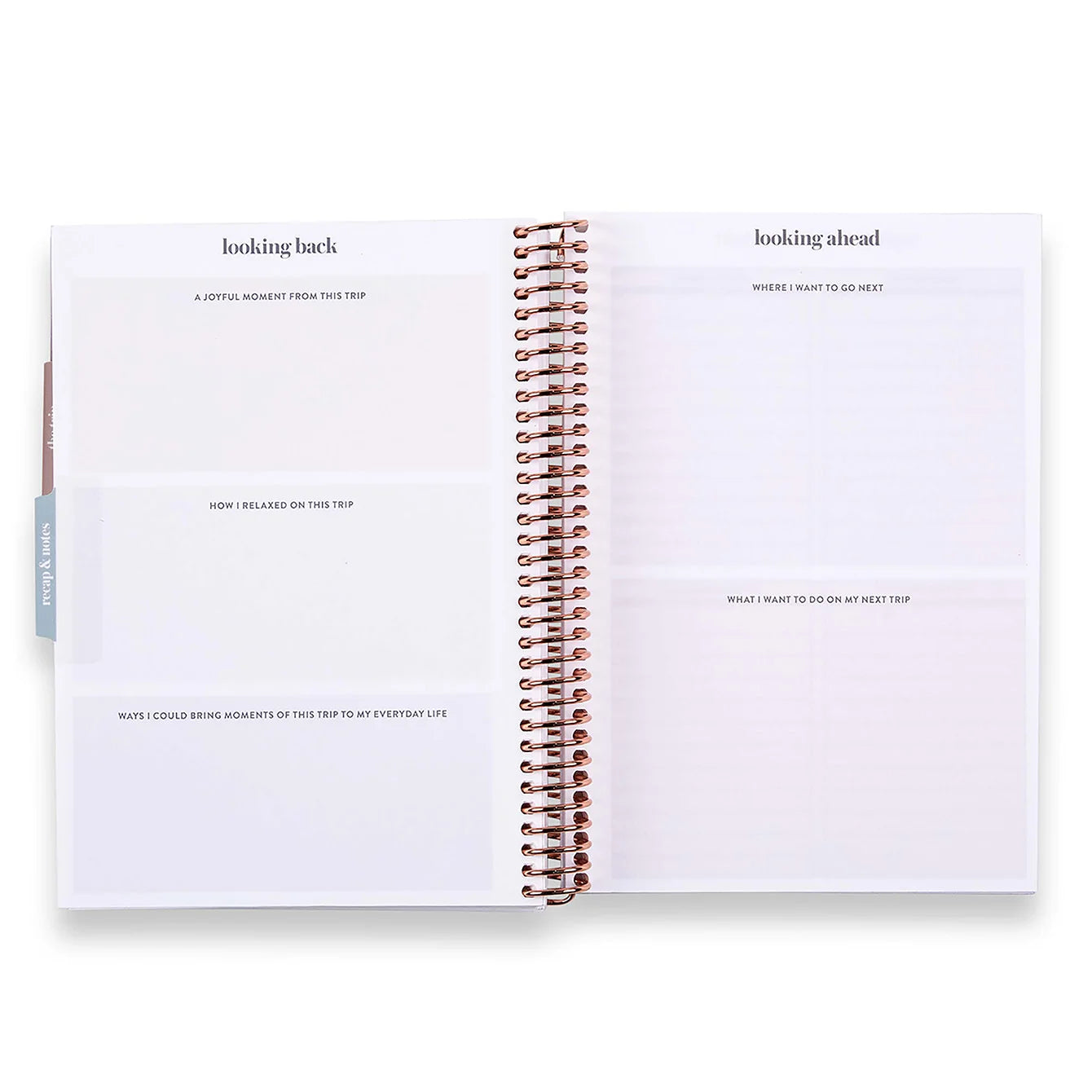 A5 Travel Journal Vacation Planner - Collage
