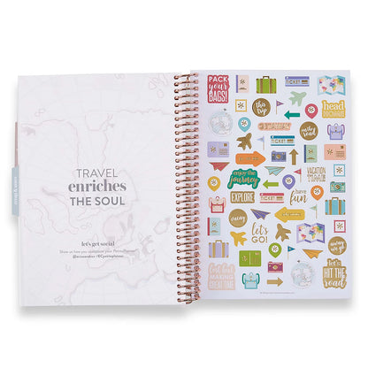 A5 Travel Journal Vacation Planner - Collage