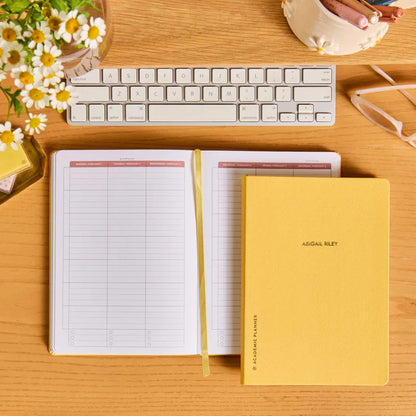 A5 Softbound Academic Planner - Butter (August 2026 - July 2027)
