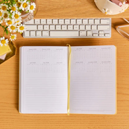 A5 Softbound Academic Planner - Butter (August 2026 - July 2027)