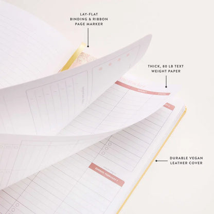 A5 Softbound Academic Planner - Butter (August 2026 - July 2027)