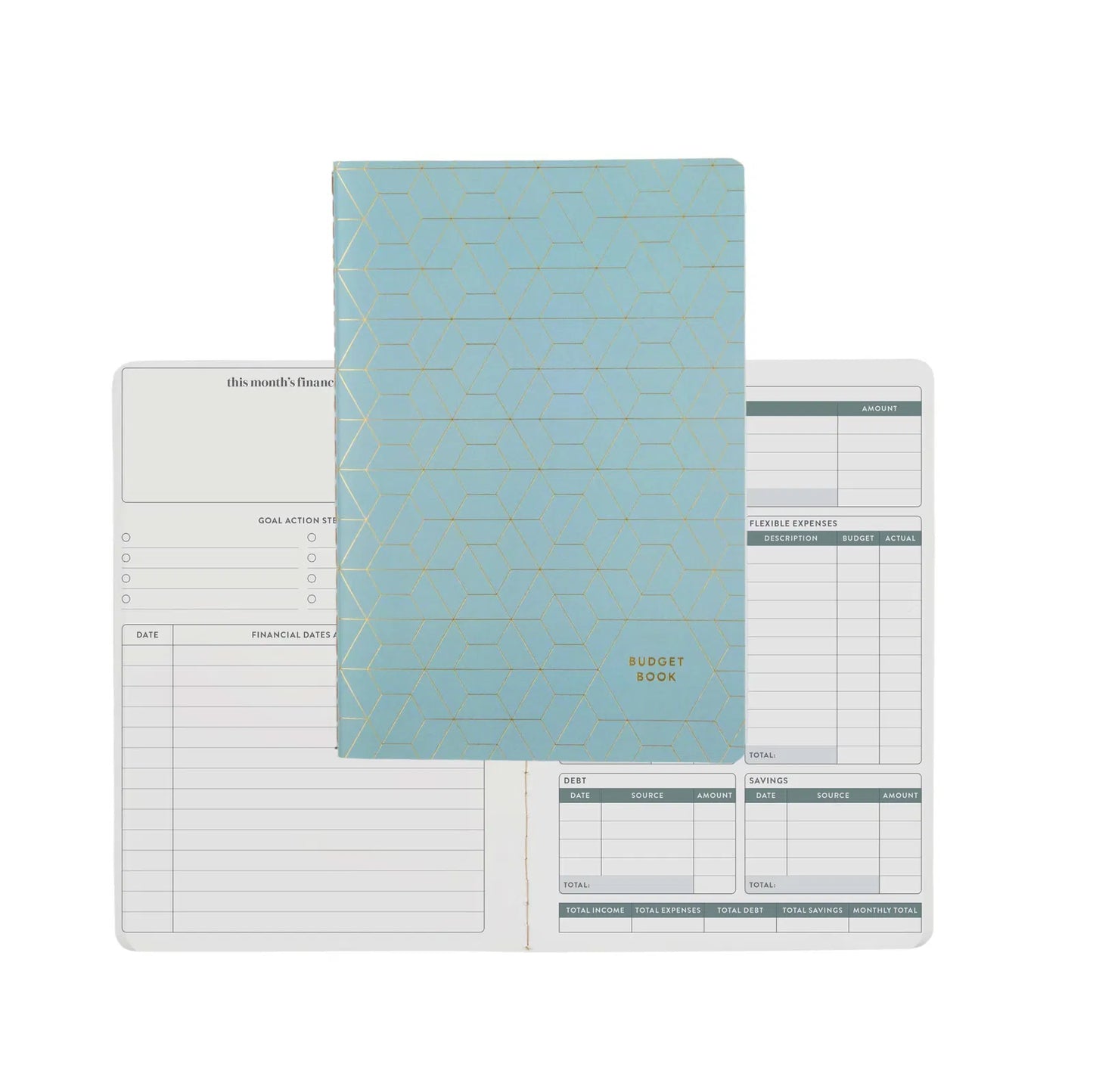Budget Book Petite Planner - Minimal Hexagon
