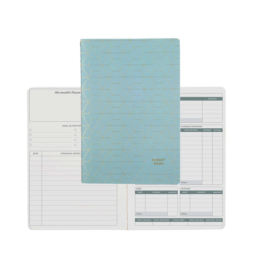 Budget Book Petite Planner - Minimal Hexagon