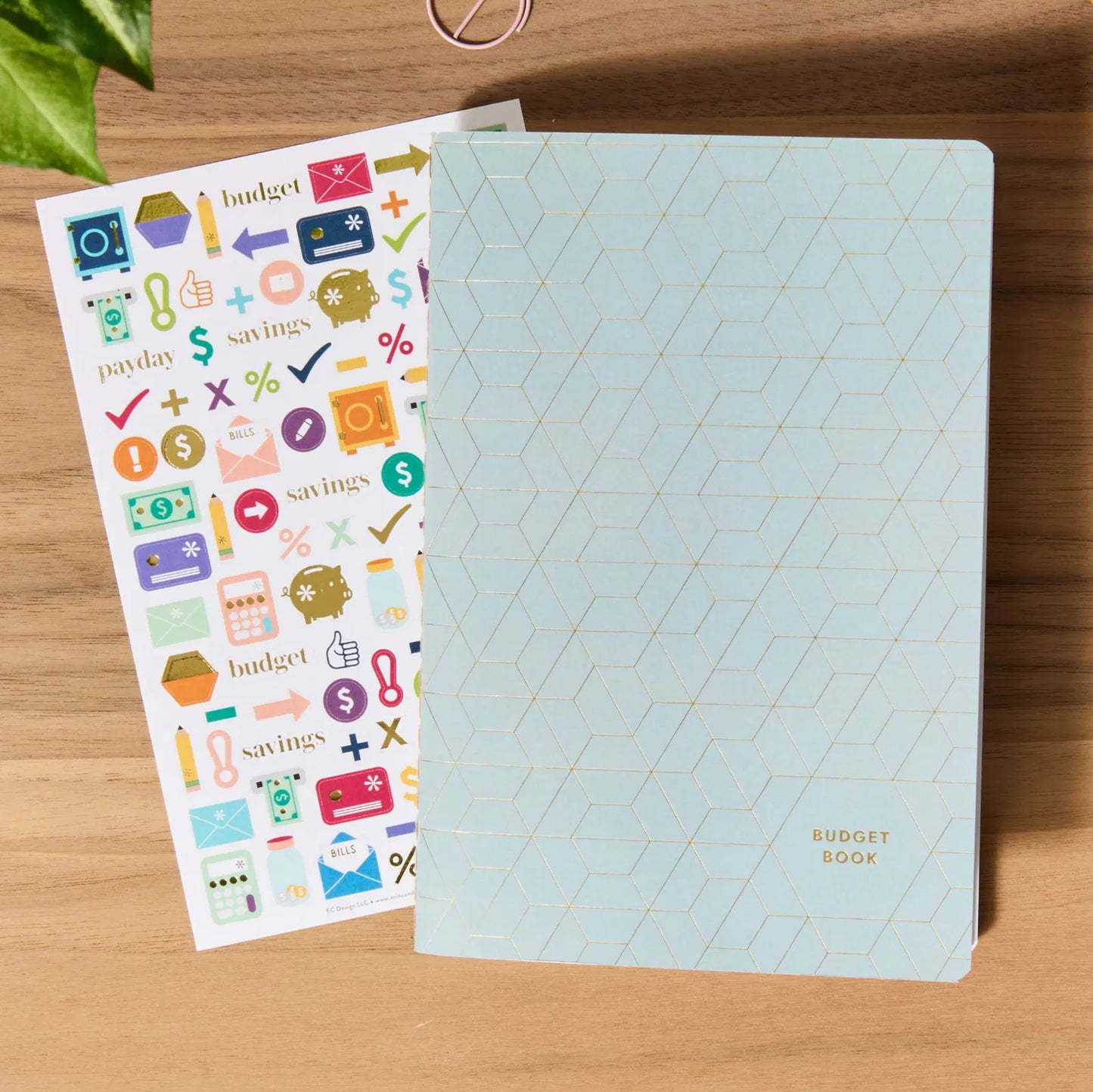 Budget Book Petite Planner - Minimal Hexagon