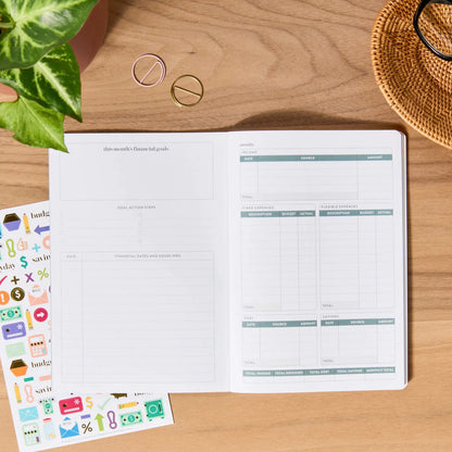 Budget Book Petite Planner - Minimal Hexagon