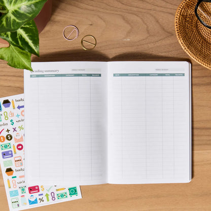 Budget Book Petite Planner - Minimal Hexagon