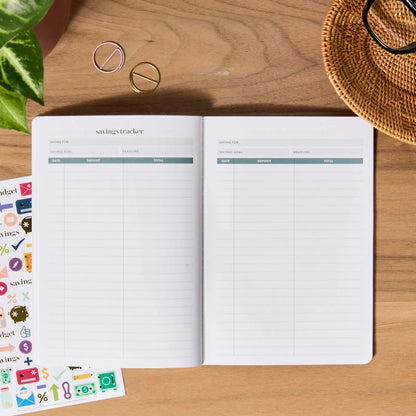 Budget Book Petite Planner - Minimal Hexagon