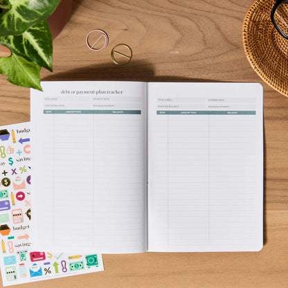 Budget Book Petite Planner - Minimal Hexagon