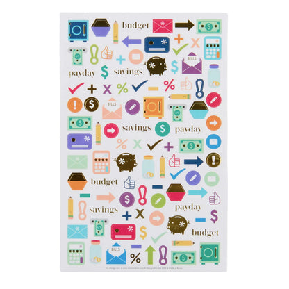 Budget Book Petite Planner - Minimal Hexagon
