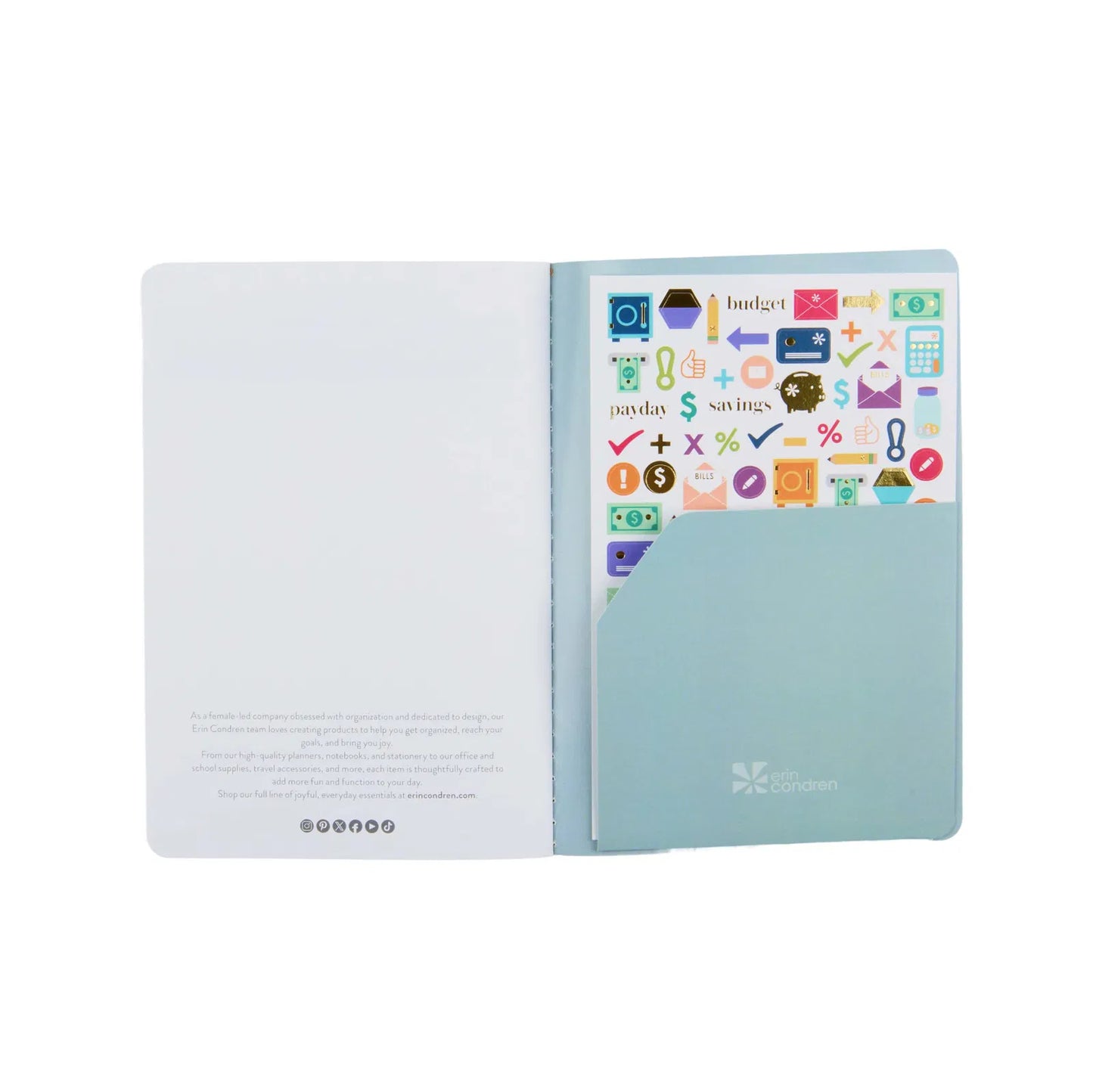 Budget Book Petite Planner - Minimal Hexagon