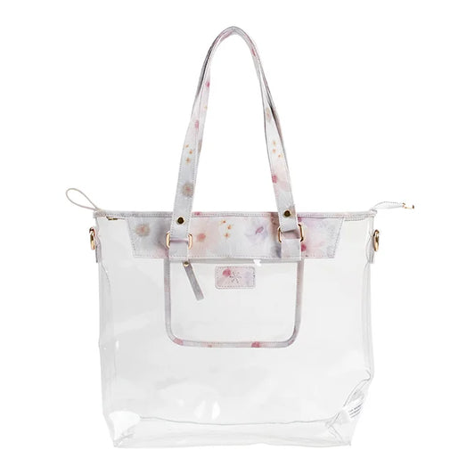Clear Tote - Wildflowers