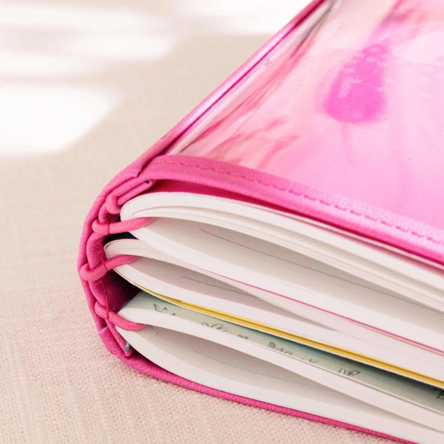 Petite Planner Clear On-the-Go Folio - Candy