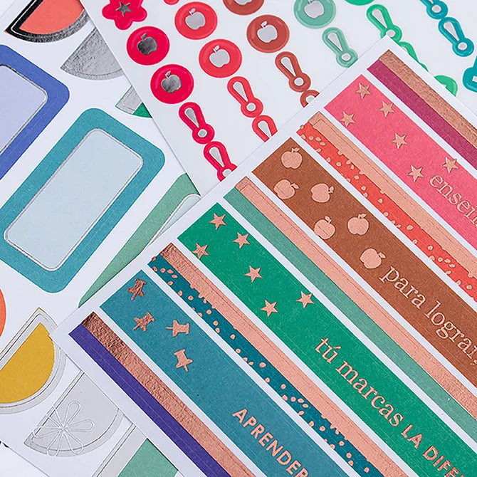 Spanish Sticker Book - Too Cool for School