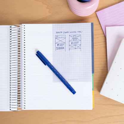 Colorful Functional Tabbed Sticky Notes Booklet