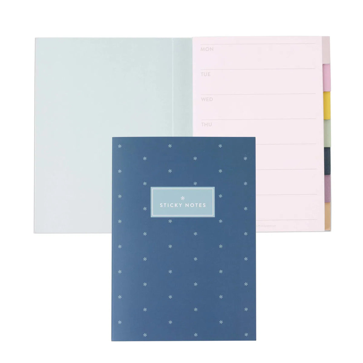 Earthy Sticky Notes Earth Tones Functional Tabbed Sticky Notes Booklet – ECD-Gifting