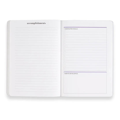 Goal Setting Petite Planner - Watercolor Stripes