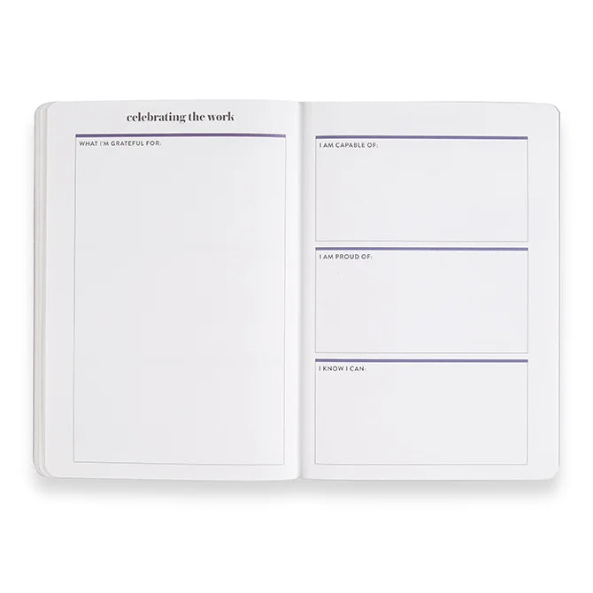 Goal Setting Petite Planner - Watercolor Stripes