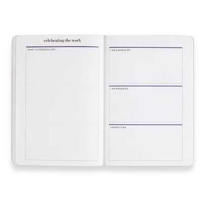 Goal Setting Petite Planner - Watercolor Stripes