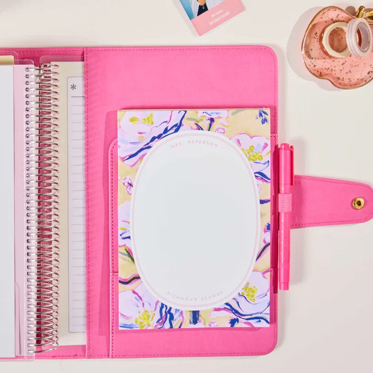 Large Clear Planner Folio - Candy