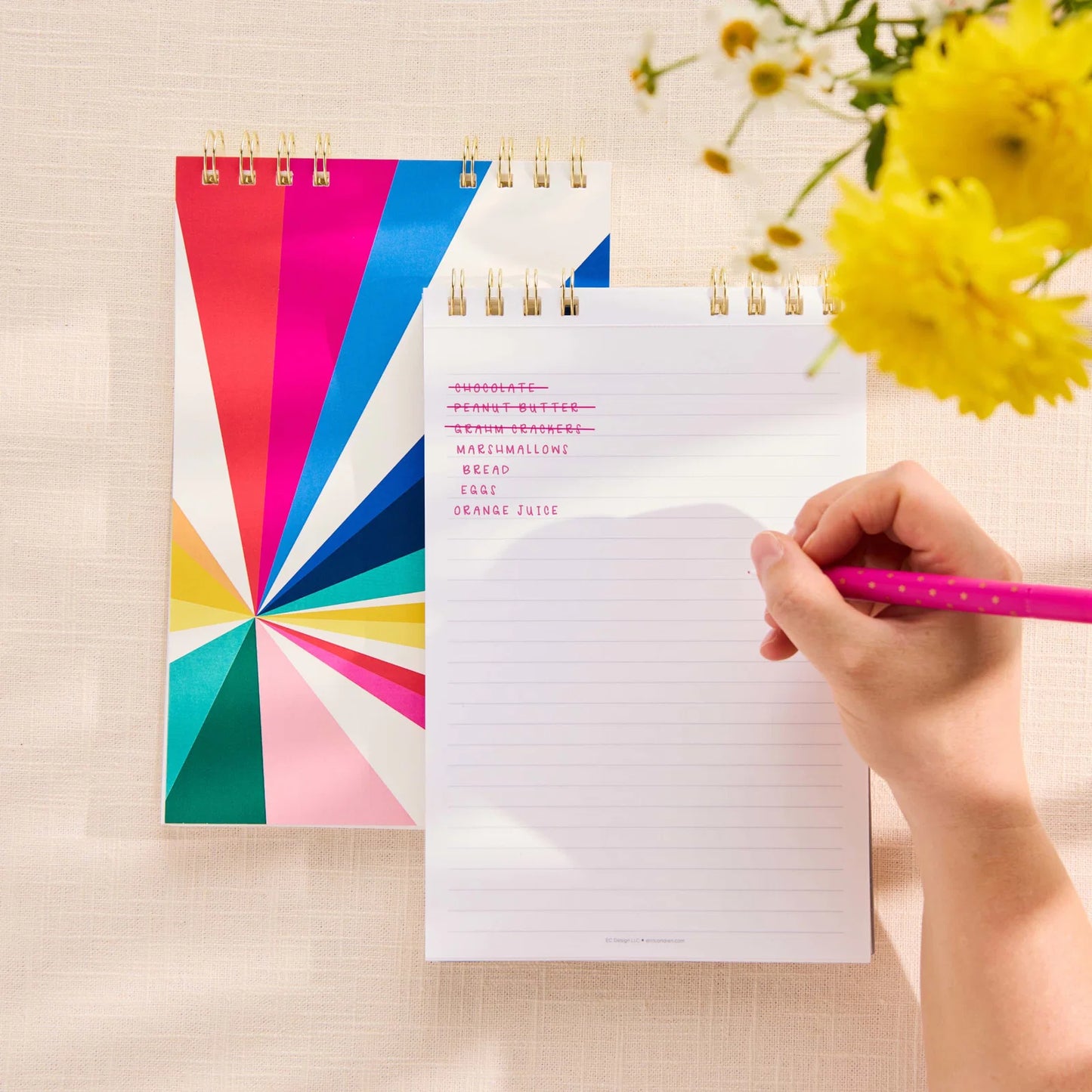 Legacy Top Spiral Notepad - Lined