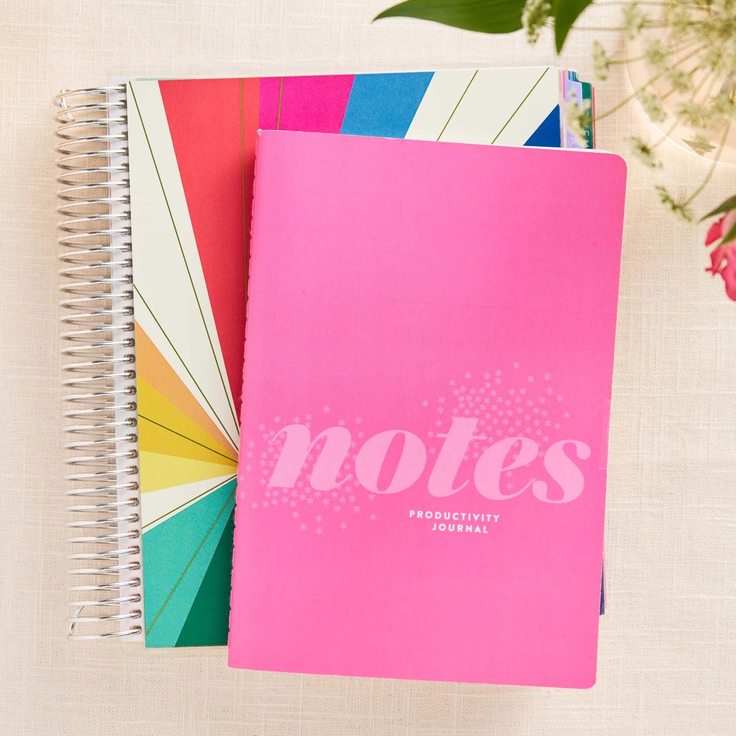 Productivity Petite Journal - Pink Asterisk