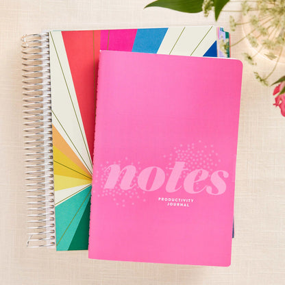 Productivity Petite Journal - Pink Asterisk