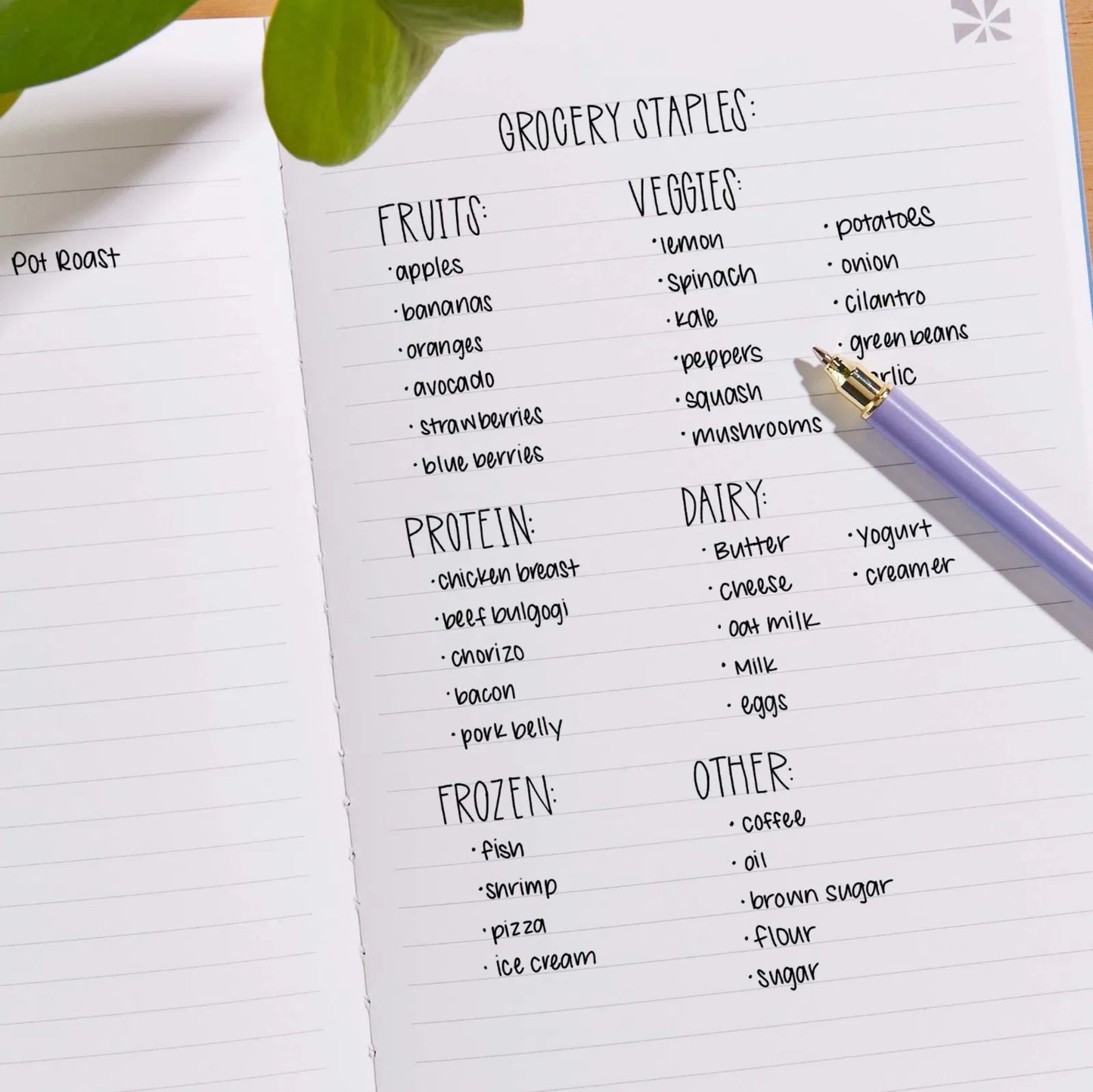 Lined Petite Journal - Petalpoint