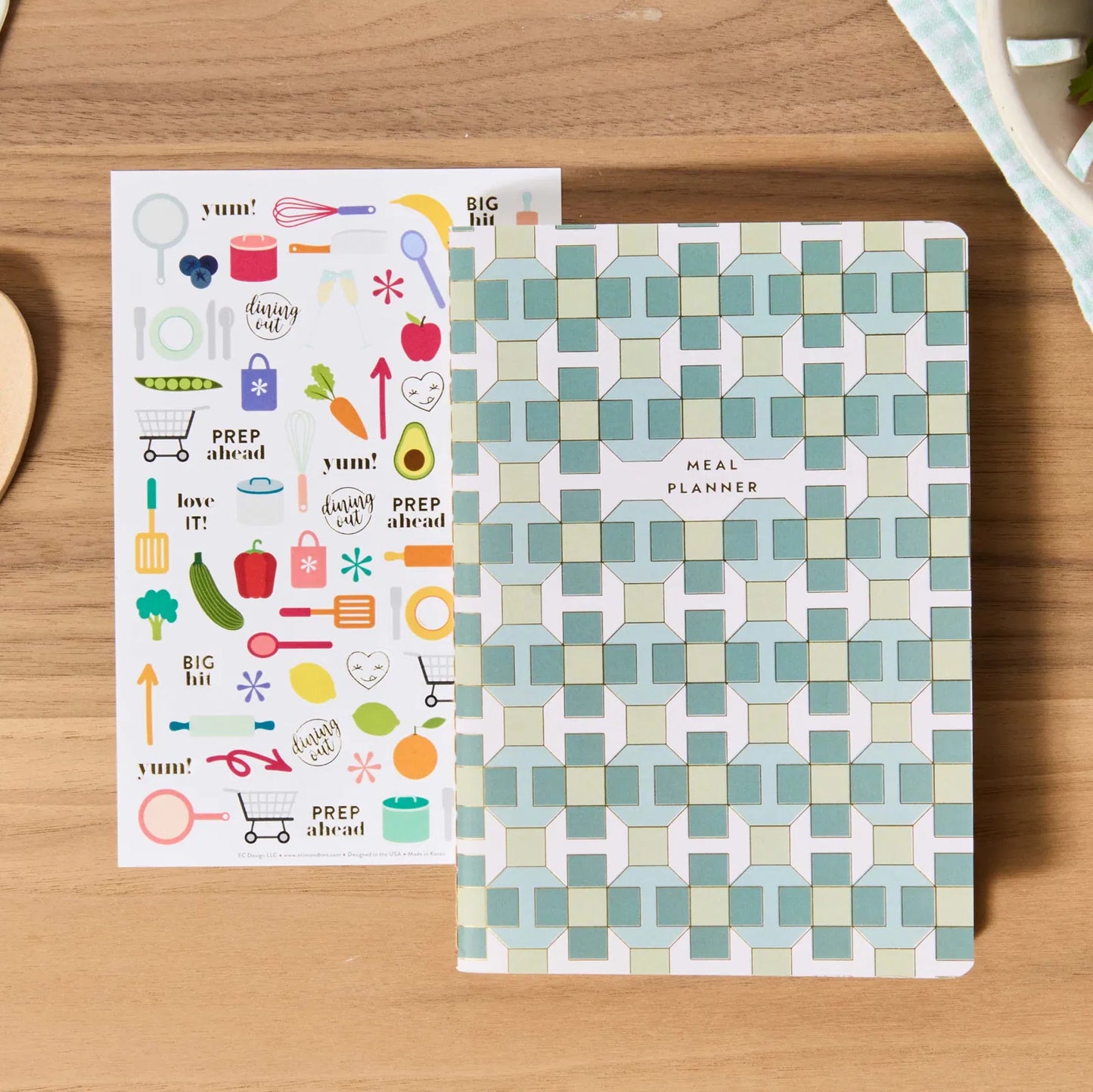 Meal Planner Petite Planner - Parquet