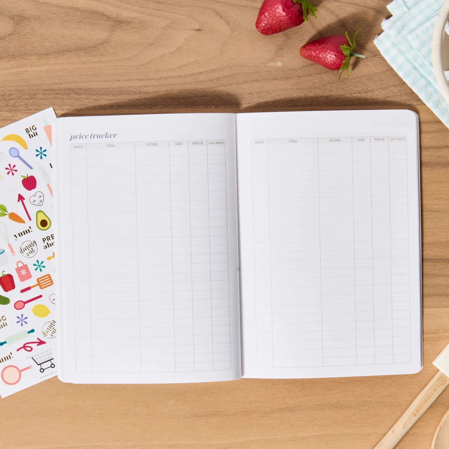 Meal Planner Petite Planner - Parquet