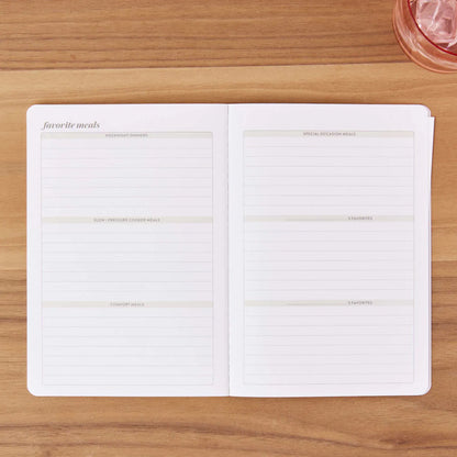 Meal Planner Petite Planner - Parquet
