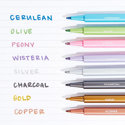 Metallic Markers 8-pack