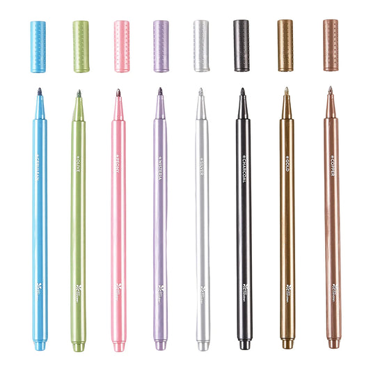 Metallic Markers 8-pack