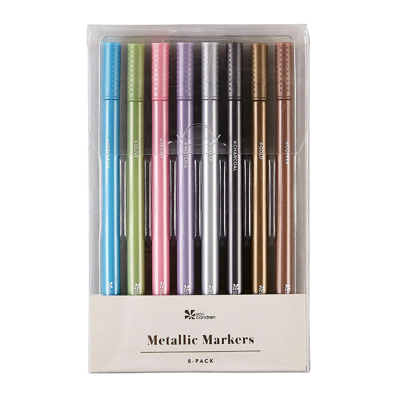 Metallic Markers 8-pack