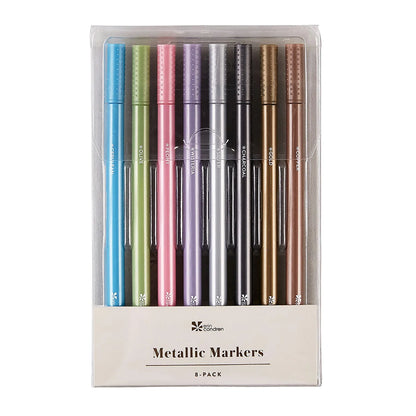 Metallic Markers 8-pack