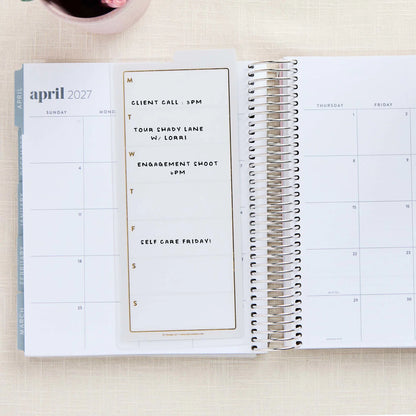 Universal Snap-In Weekly Dashboard - Minimal