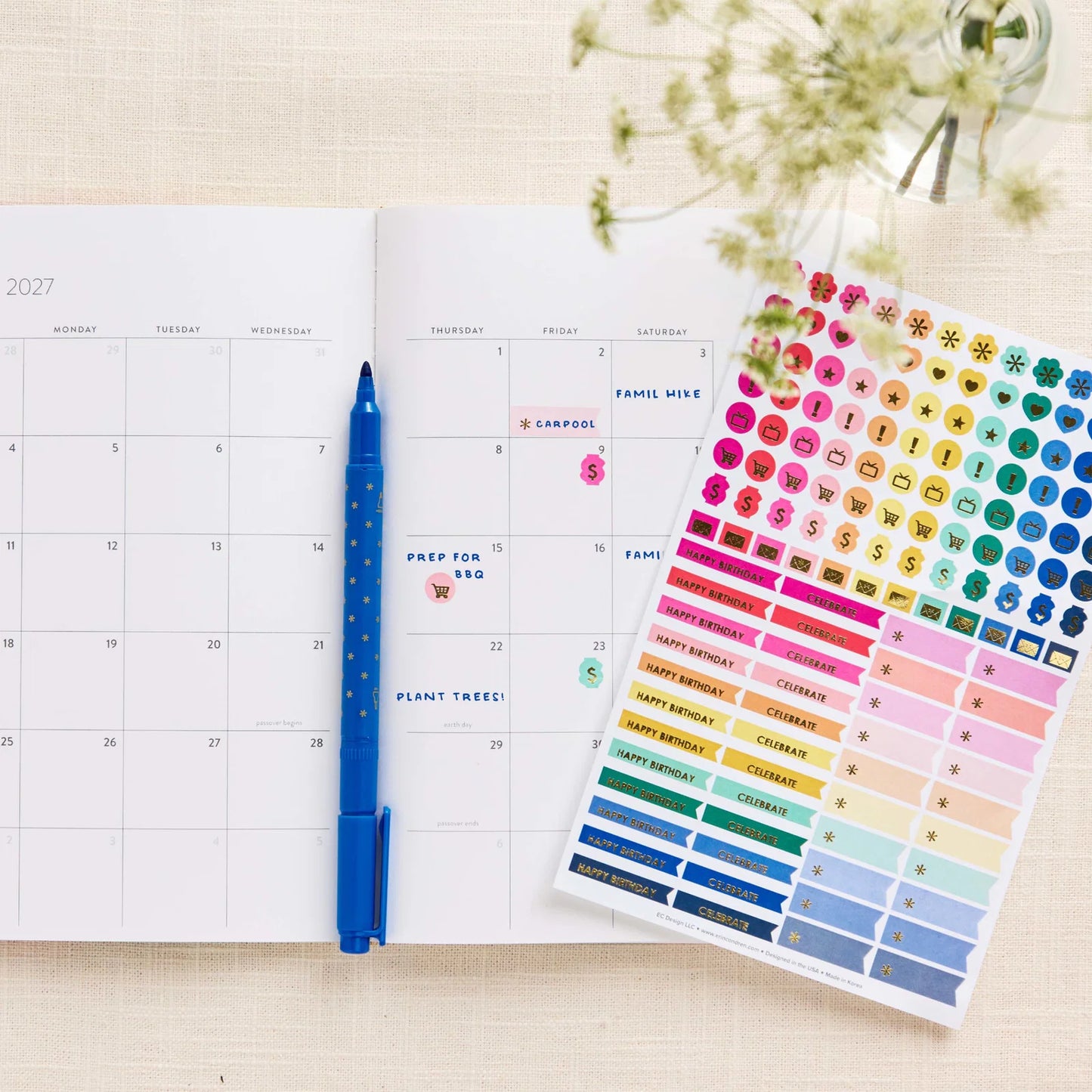 Legacy Monthly Petite Planner (July 2026- - December 2027)