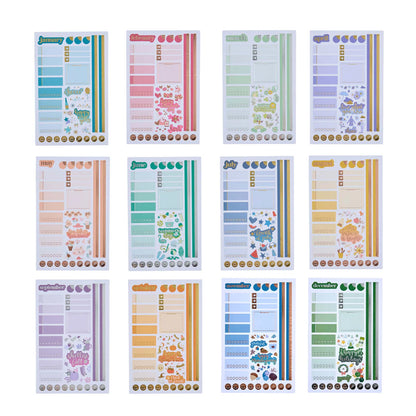 Monthly Sticker Book - Edition 11