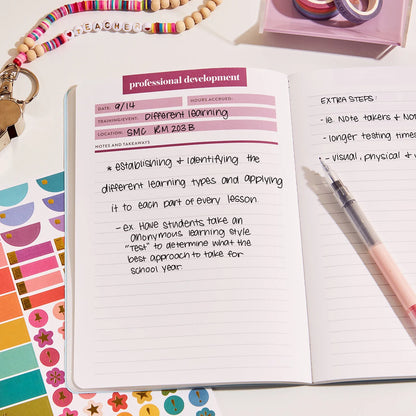 Teacher Tracker Petite Planner - School Supplies