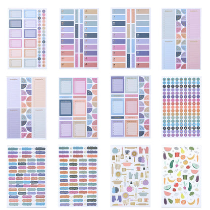 Functional Sticker Book - Meal Prep