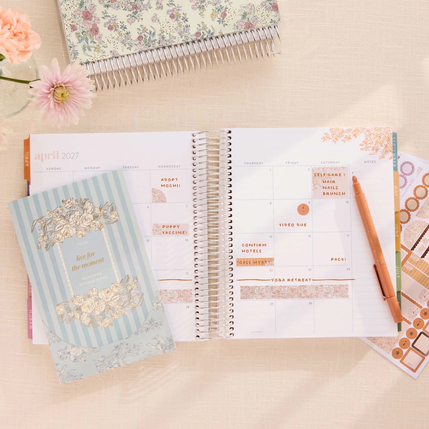 Toile Classic Sticker Book