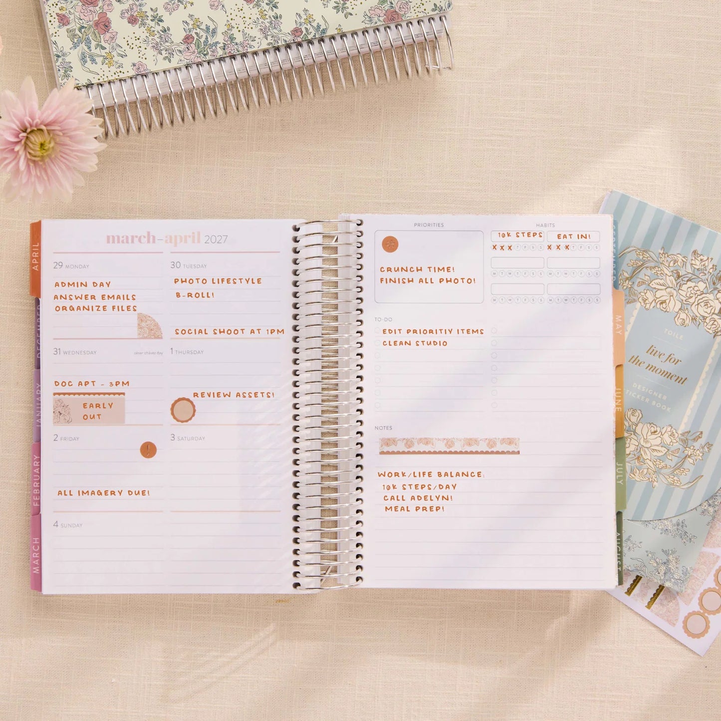 Toile Classic Sticker Book