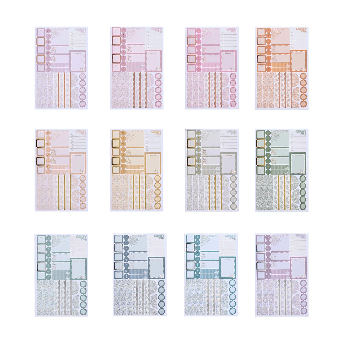 Toile Classic Sticker Book