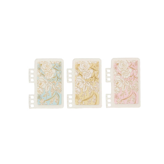Mini Snap-In Bookmark Trio - Toile