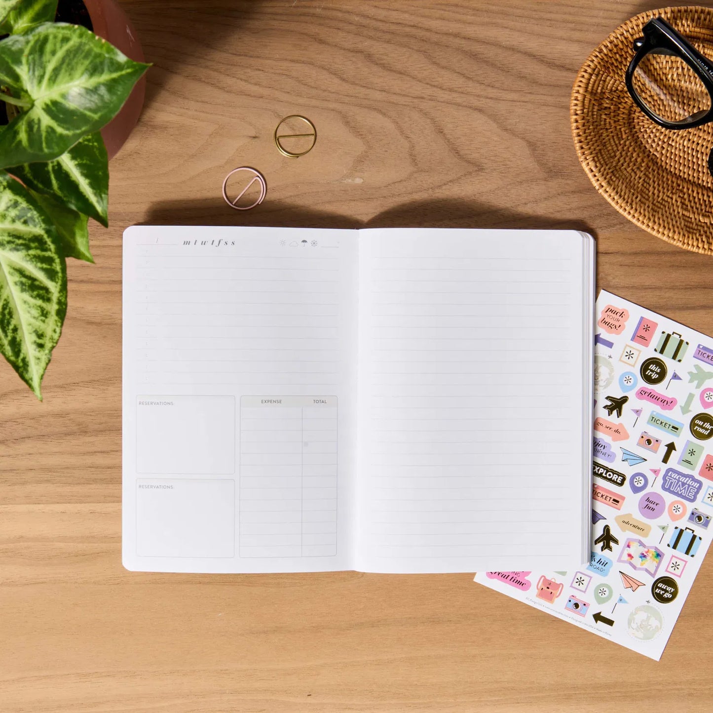 Travel Journal Petite Planner - Mantra