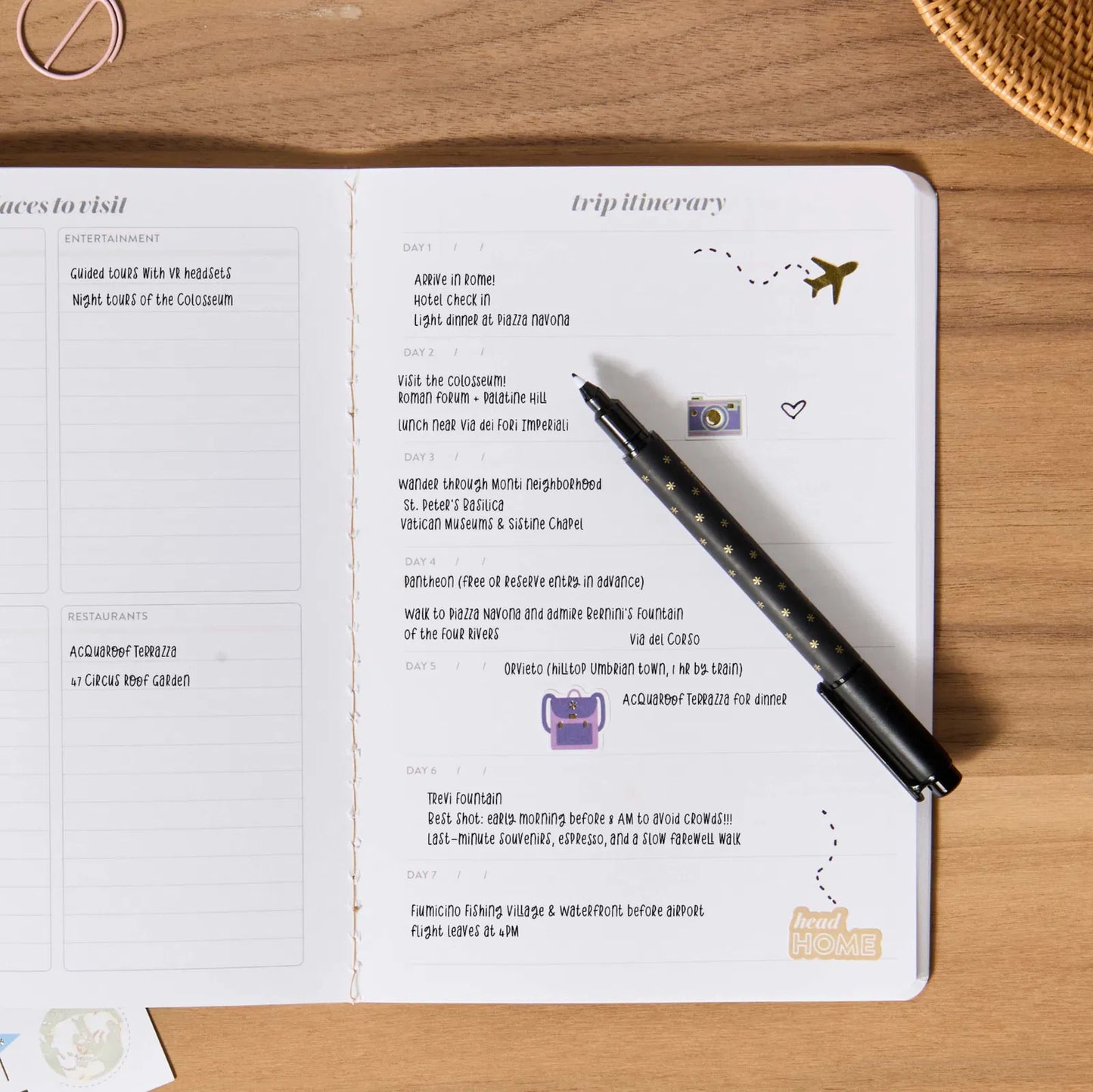 Travel Journal Petite Planner - Mantra