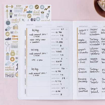 Colorblends Wellness Log PetitePlanner
