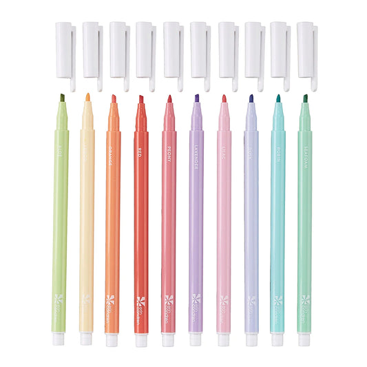 Essentials Fine Tip Highlighters 10-pack
