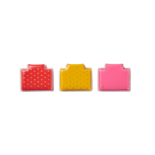 Magnetic Bookmark Set of 3 - Warms