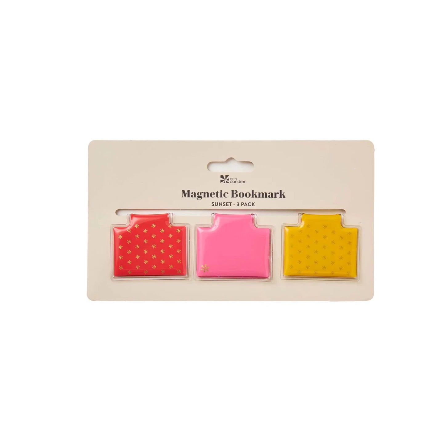 Magnetic Bookmark Set of 3 - Warms